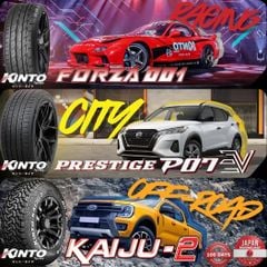 Lốp xe Kinto 255/70R16 AT Kaiju 2