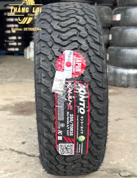 Lốp xe Kinto 255/70R16 AT Kaiju 2
