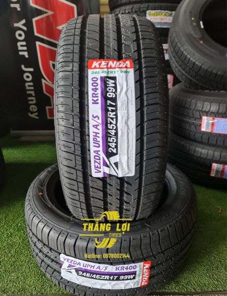 Lốp xe Kenda 245/45R17 KR400 (ZR, lốp có hiệu suất cao)