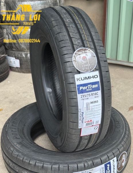 Lốp xe Kumho 215/75R16 KC53 116/114R