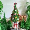  Set tùng nơ nhung chậu lê L22 