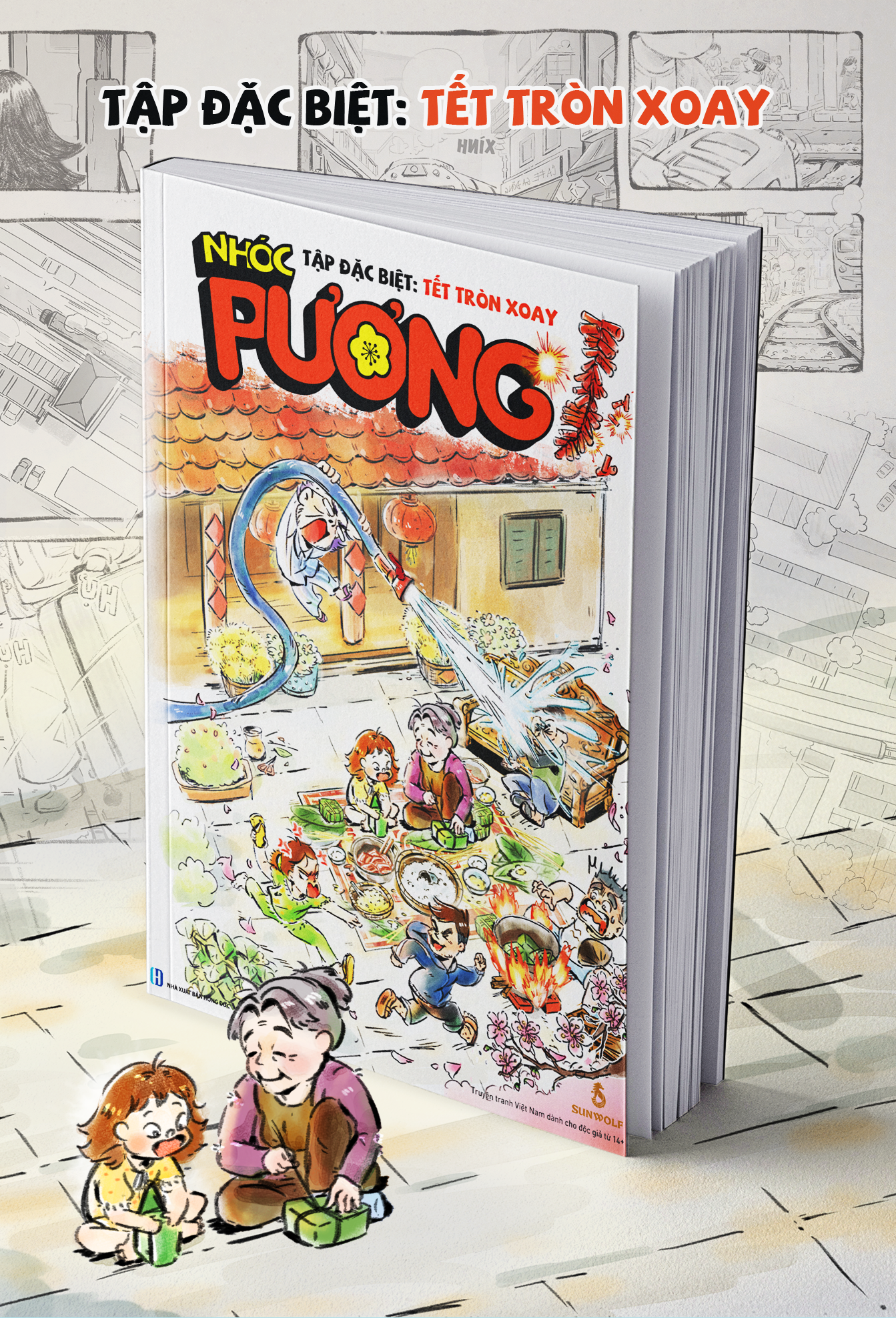  TRUYỆN TRANH NHÓC PƯƠNG TẬP ĐẶC BIỆT (TẶNG LÌ XÌ) 