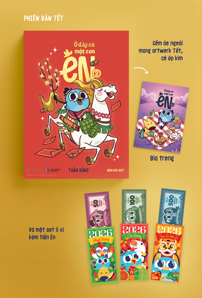  TRUYỆN TRANH Ở ĐÂY CÓ MỘT CON ÉN - TẬP 2 