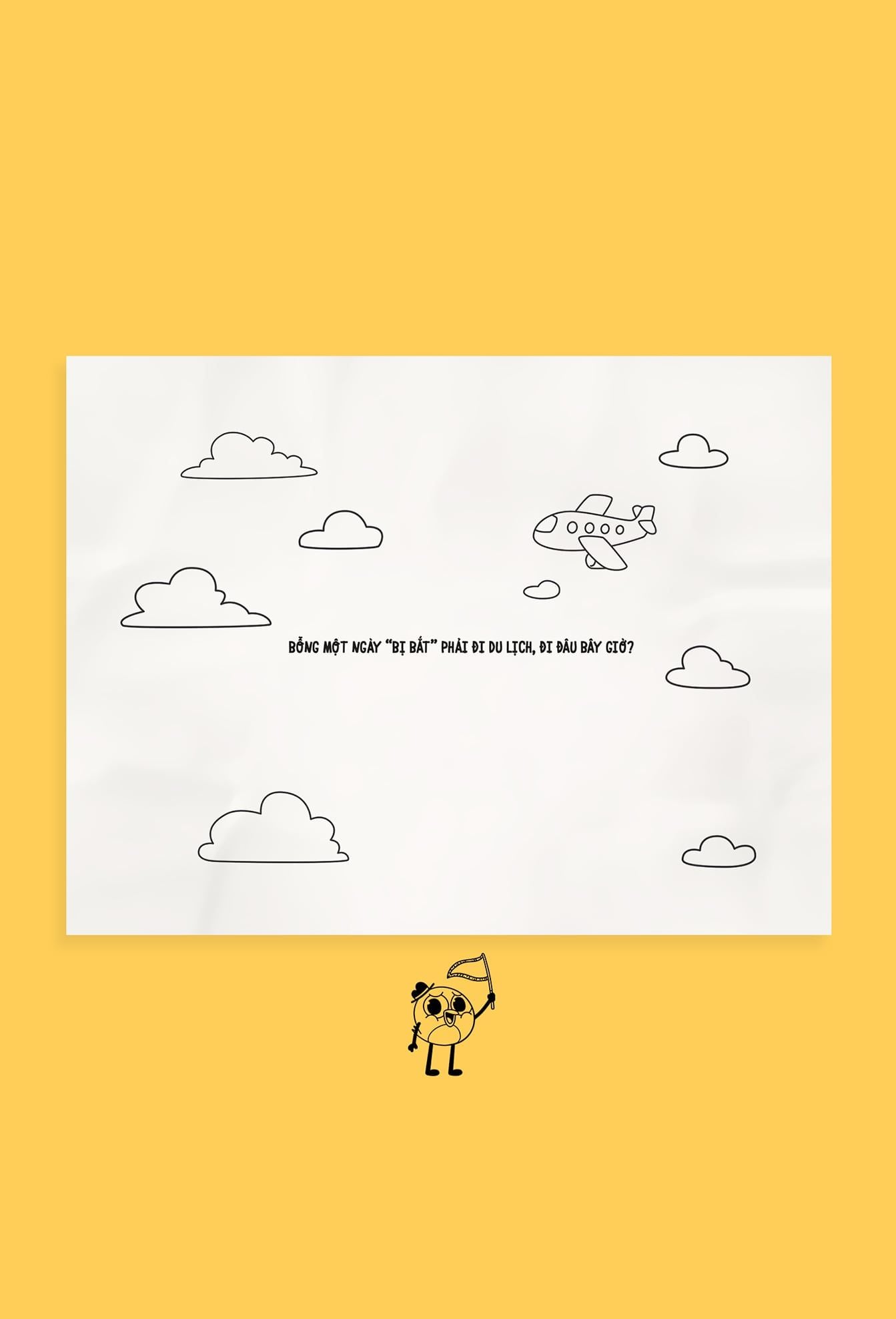  SÁCH TRANH TÔ MÀU: ÉN ĐI MUÔN NƠI 