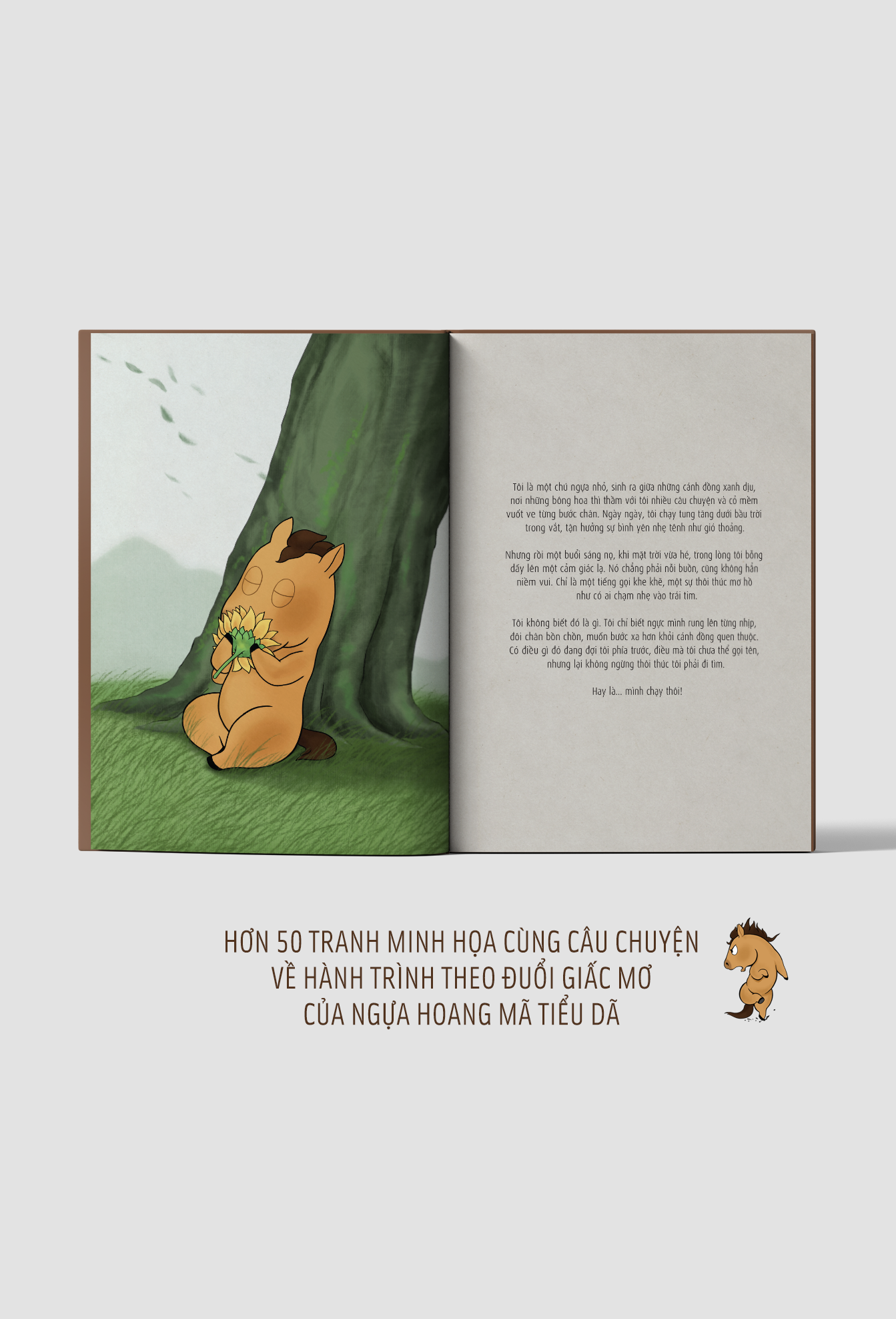  SÁCH TRANH MÃ TIỂU DÃ, VỪA CHẠY VỪA KHÓC 