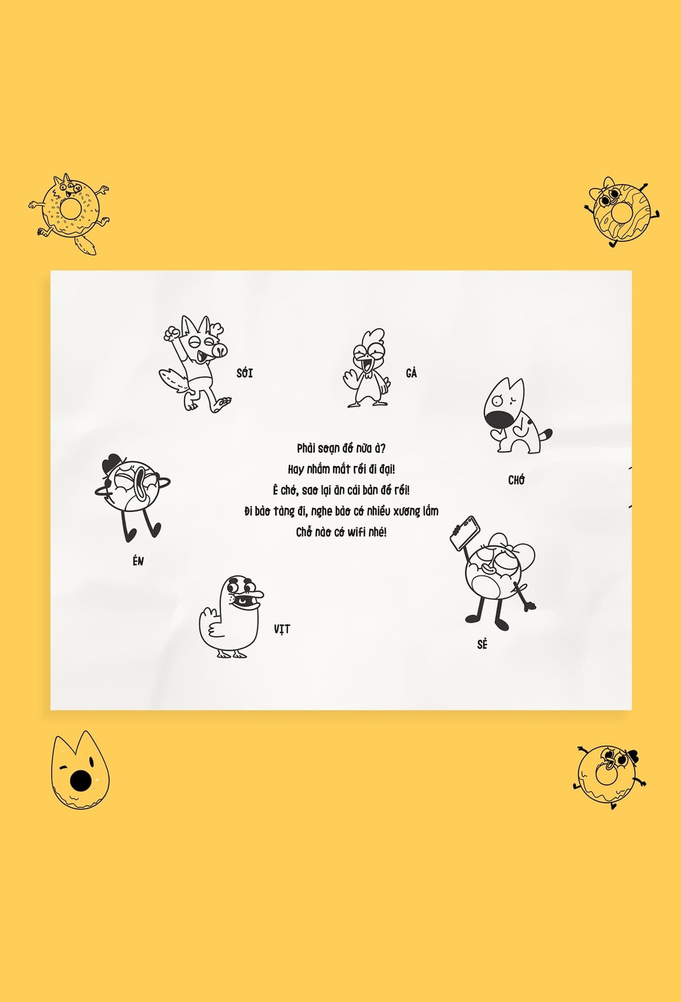  SÁCH TRANH TÔ MÀU: ÉN ĐI MUÔN NƠI 