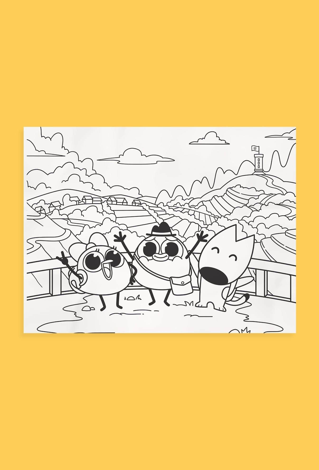  SÁCH TRANH TÔ MÀU: ÉN ĐI MUÔN NƠI 