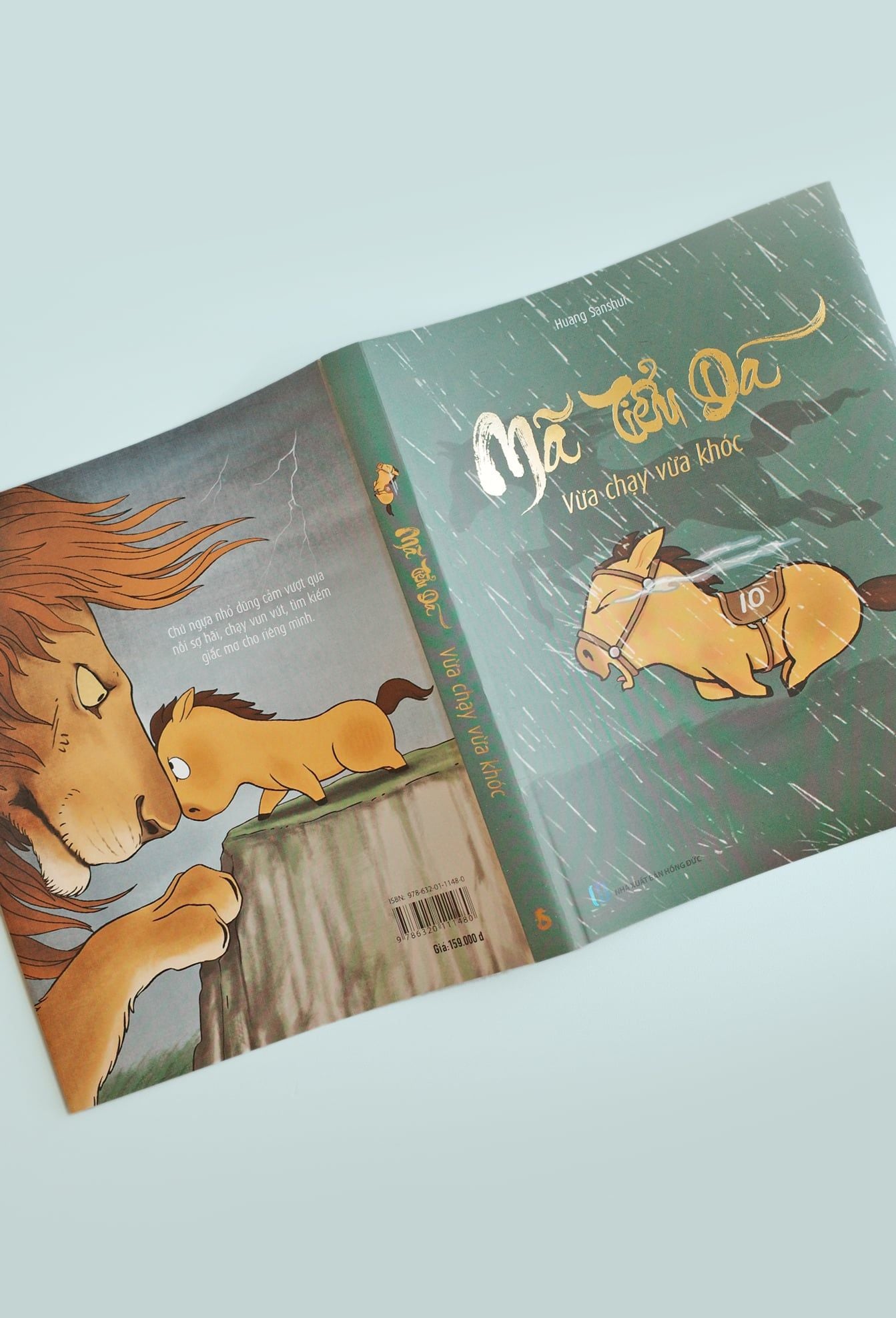  SÁCH TRANH MÃ TIỂU DÃ, VỪA CHẠY VỪA KHÓC 