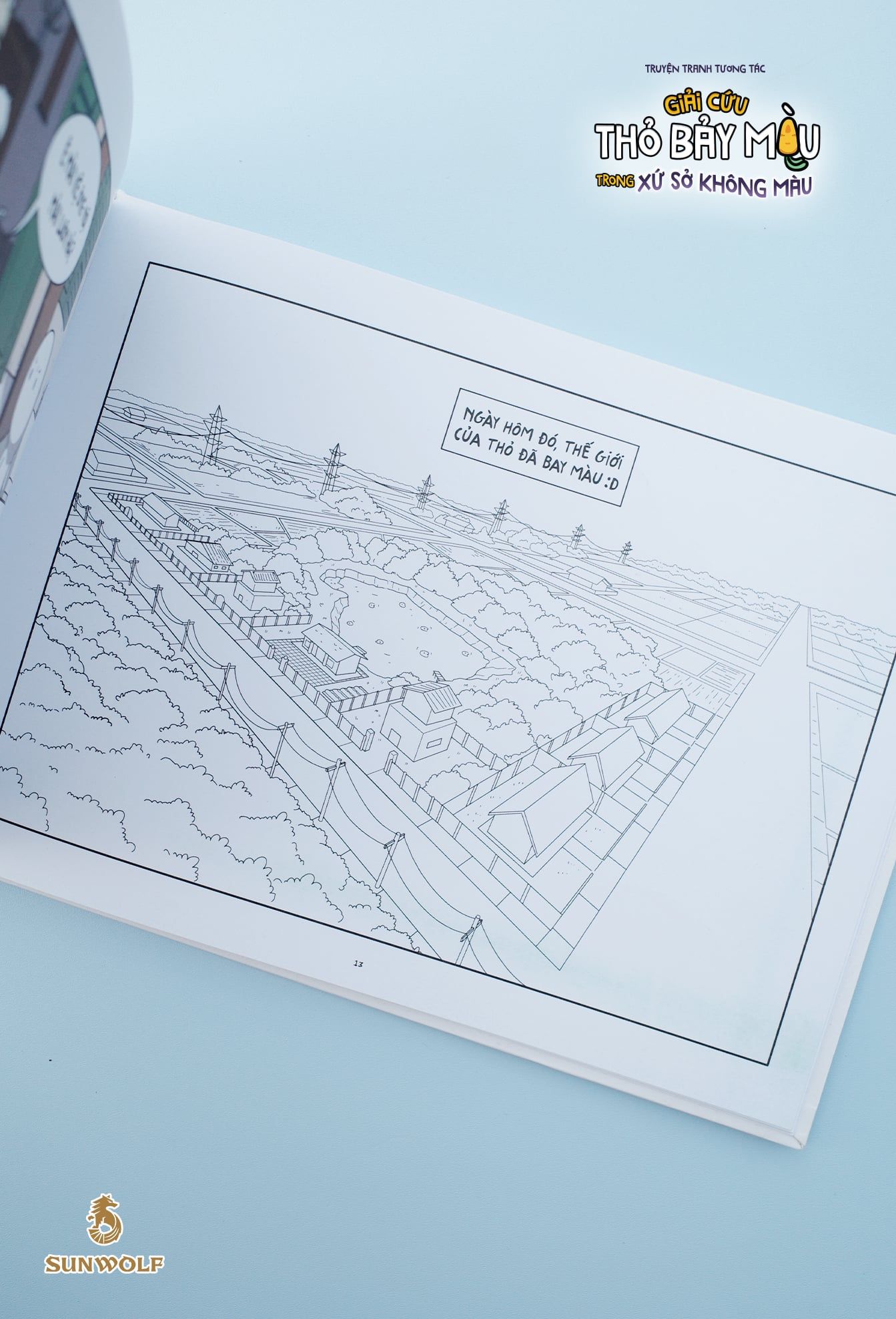  TRUYỆN TRANH TƯƠNG TÁC THỎ BẢY MÀU: BẢN THƯỜNG (PRE-ORDER) 