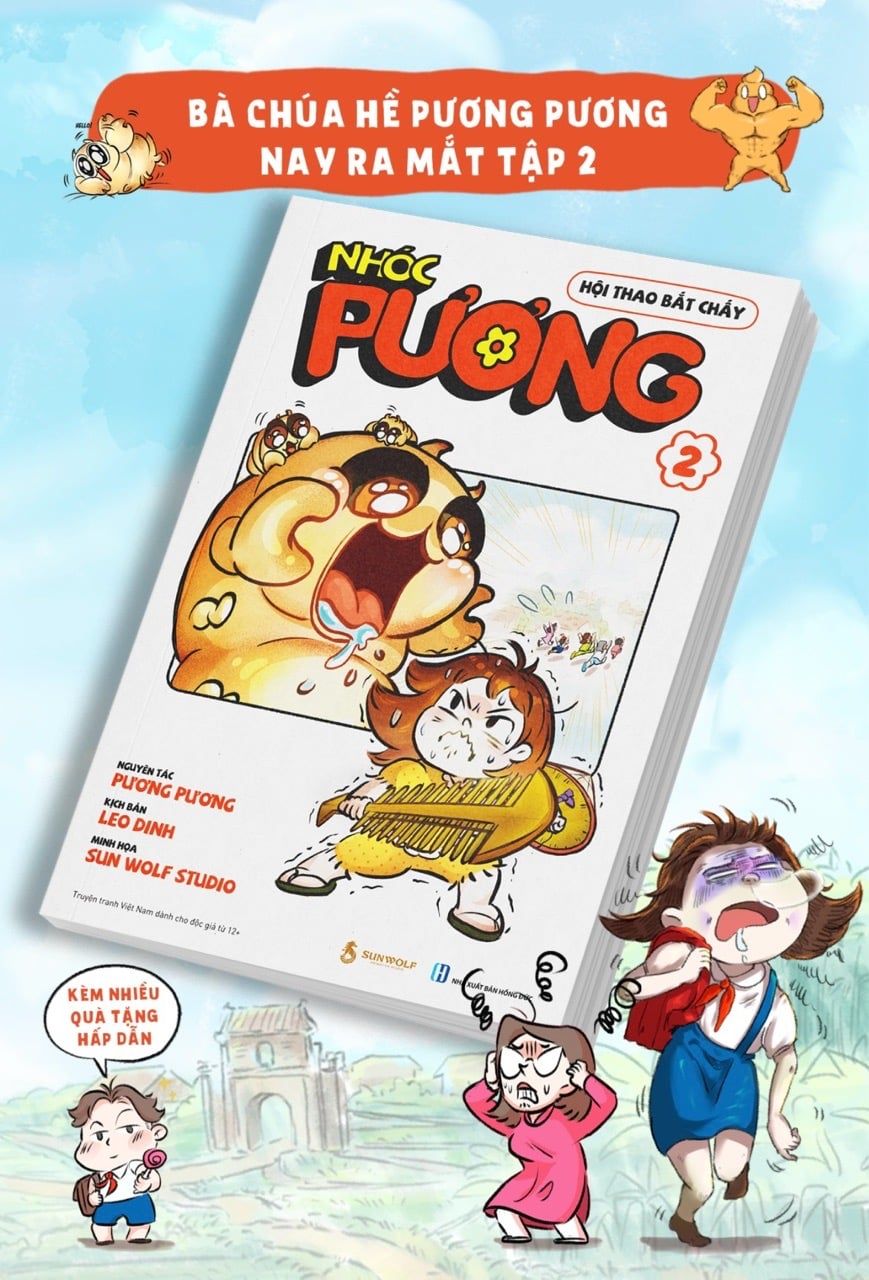  TRUYỆN TRANH NHÓC PƯƠNG TẬP ĐẶC BIỆT (TẶNG LÌ XÌ) 