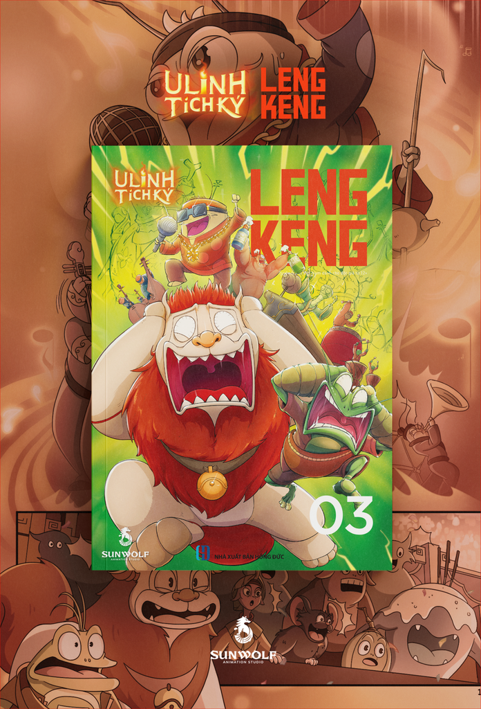  TRUYỆN TRANH U LINH TÍCH KÝ: LENG KENG - TẬP 3 (TẶNG KÈM BOARDGAME) 