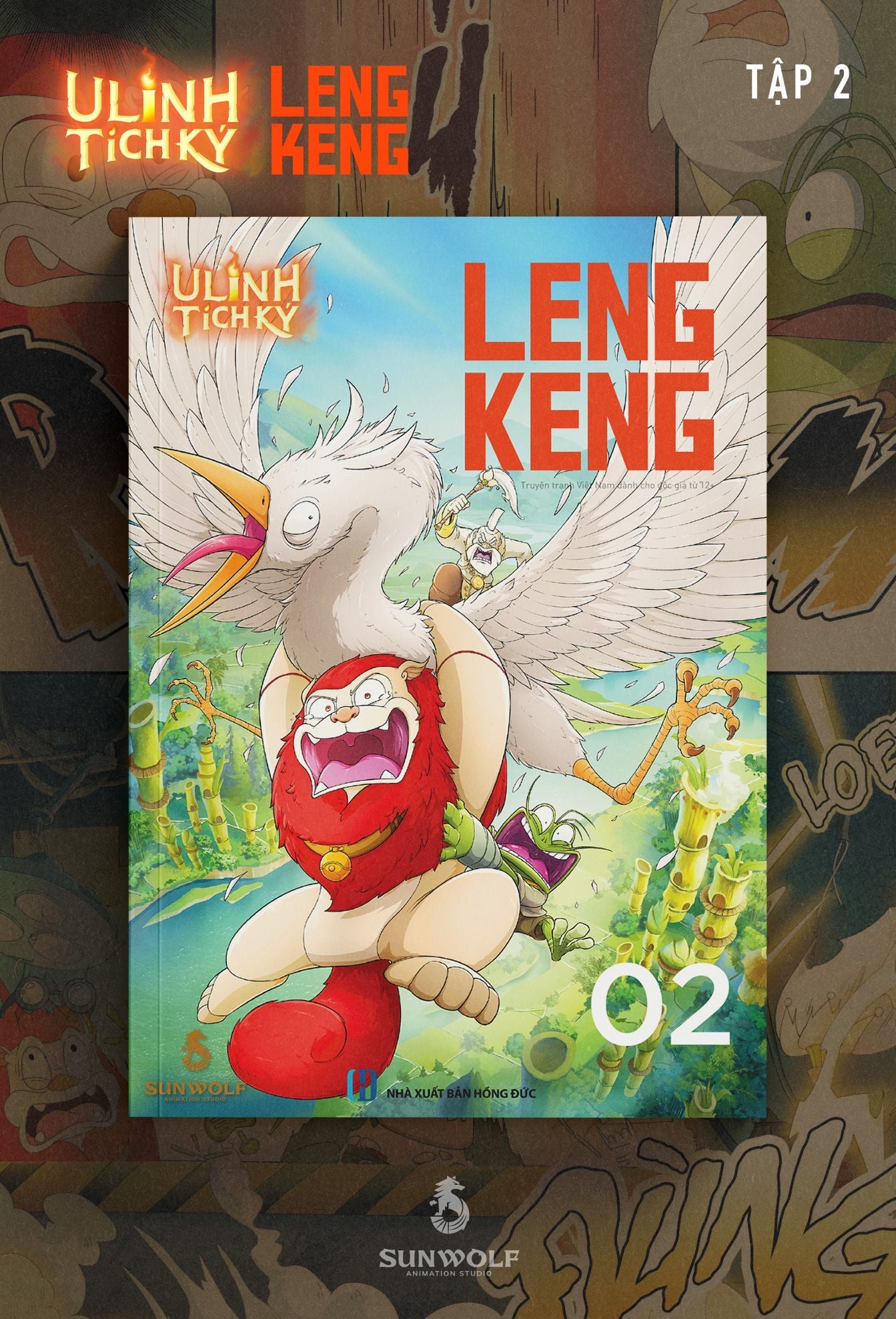  TRUYỆN TRANH U LINH TÍCH KÝ: LENG KENG - TẬP 3 (TẶNG KÈM BOARDGAME) 