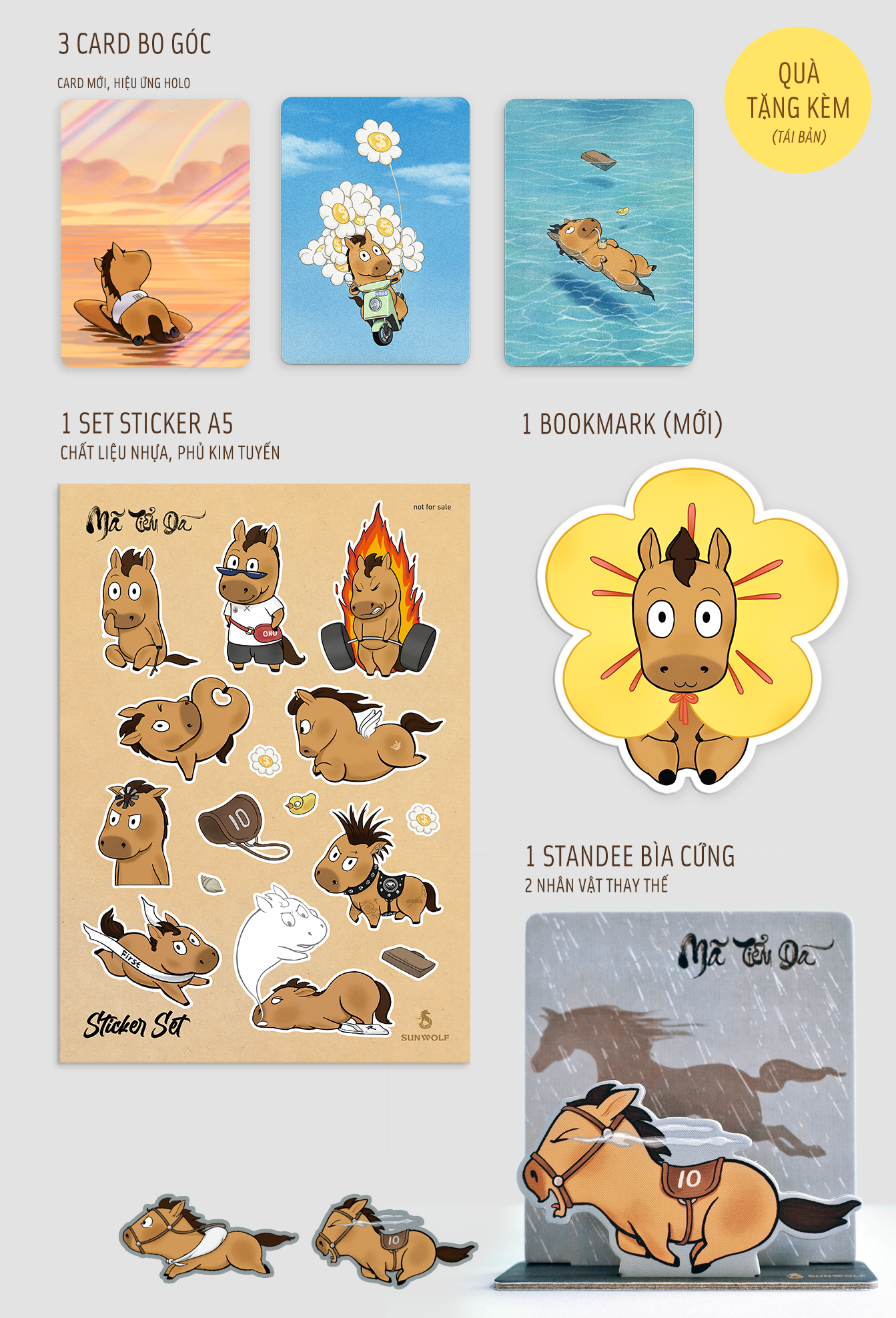  SÁCH TRANH MÃ TIỂU DÃ, VỪA CHẠY VỪA KHÓC 