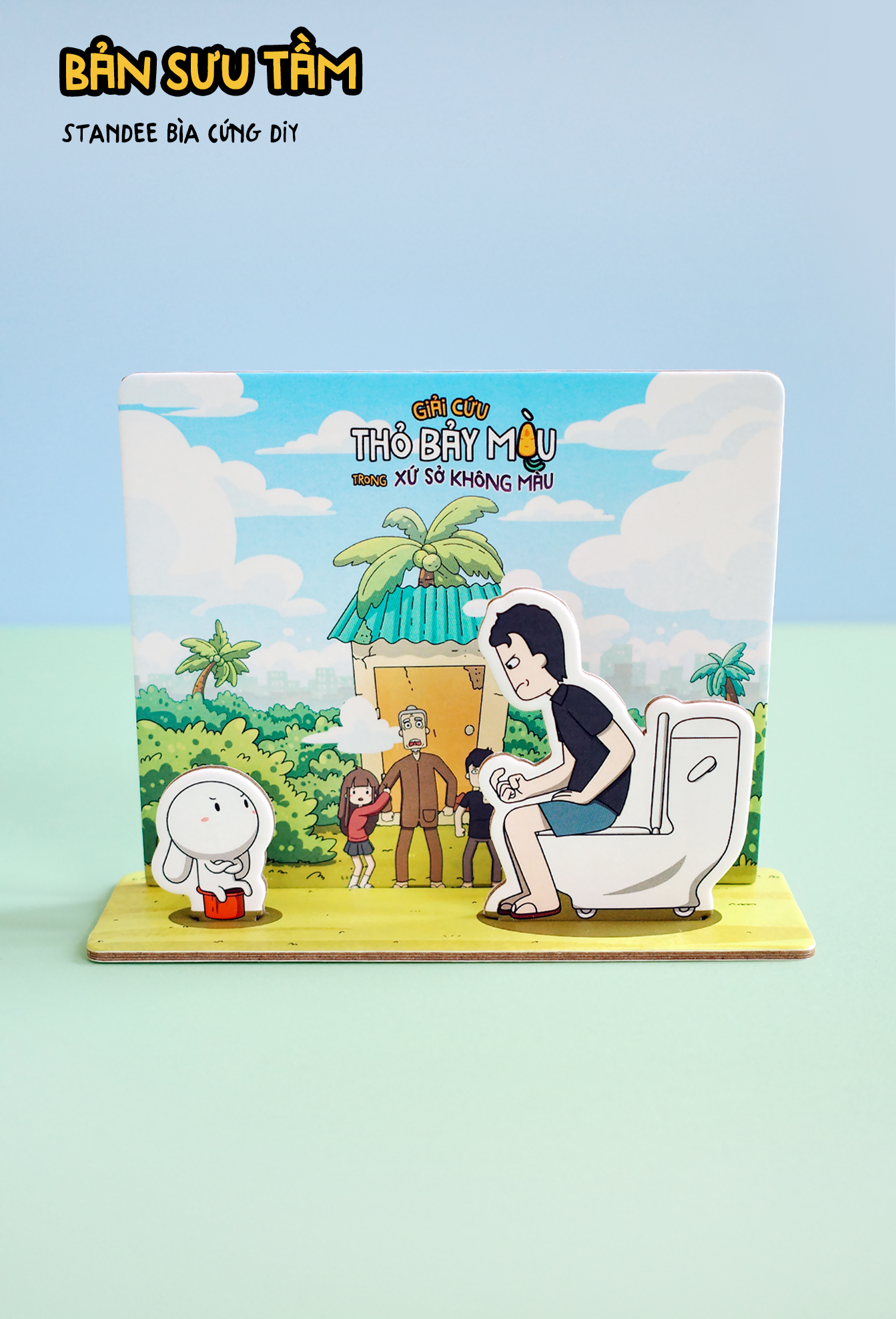  TRUYỆN TRANH TƯƠNG TÁC THỎ BẢY MÀU: BẢN THƯỜNG (PRE-ORDER) 
