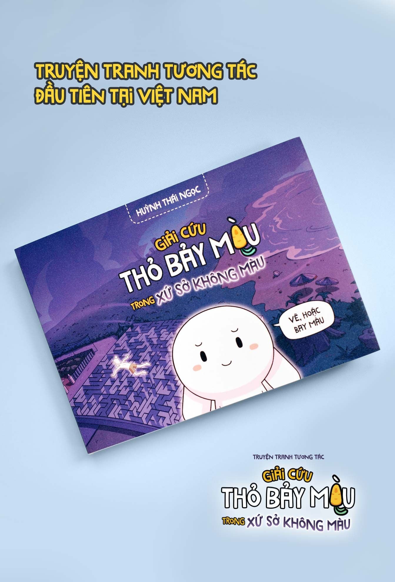  TRUYỆN TRANH TƯƠNG TÁC THỎ BẢY MÀU: ƯU ĐÃI GIÁ THÁNG 7 