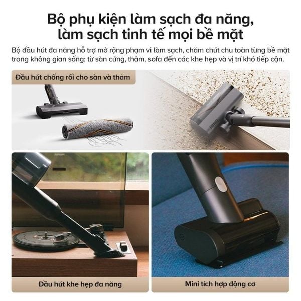 Máy hút bụi cầm tay Roborock H60 Ultra – New 2025