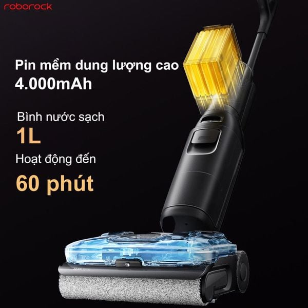 Máy Hút Bụi Lau Nhà Cầm Tay Roborock F25 ACE Pro