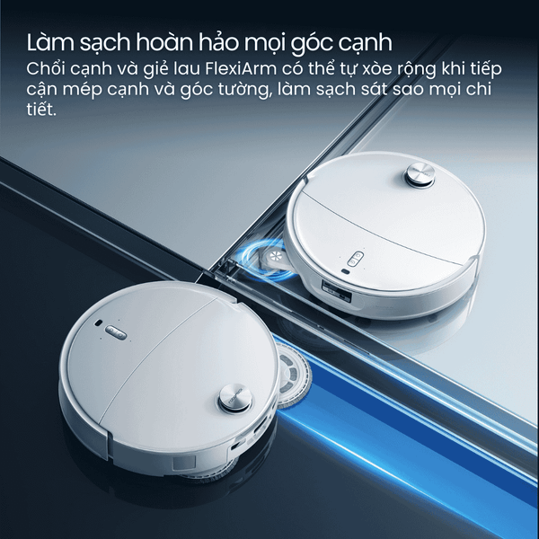 Robot Hút Bụi Lau Nhà Roborock Qrevo Curv 2 Pro