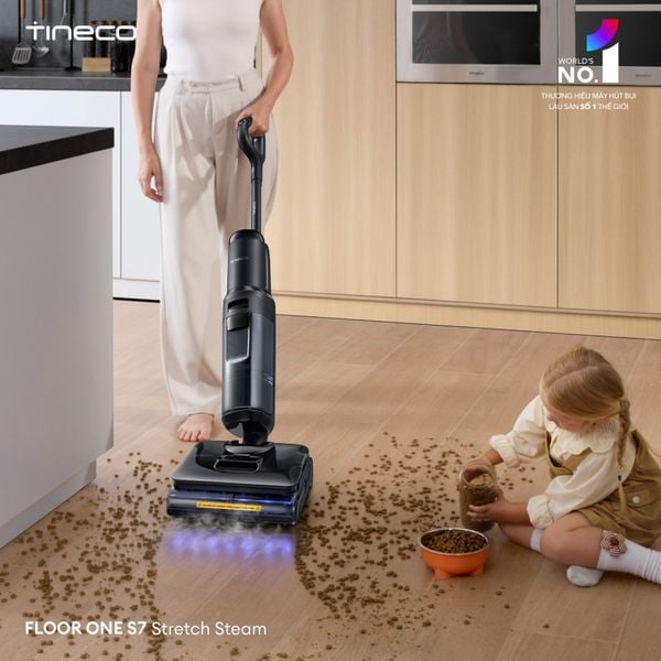 Máy Hút Bụi Lau Nhà Tineco FLOOR ONE S7 Stretch Steam