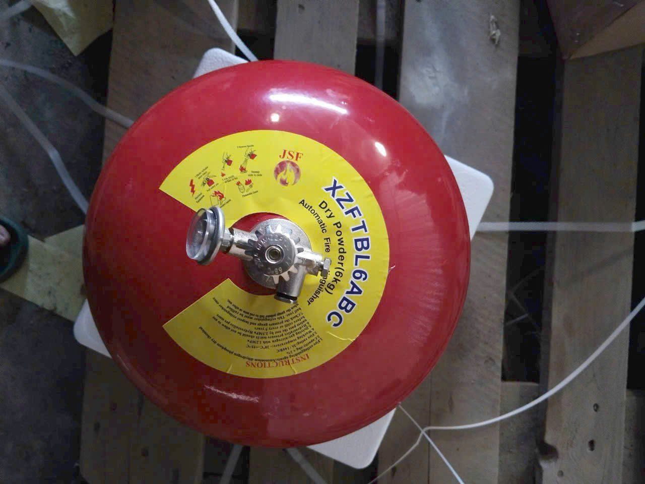  BÌNH CHỮA CHÁY TỰ ĐỘNG  XZFTB6 ( CÓ TEM KIỂM ĐỊNH) 