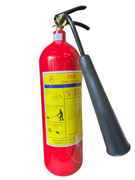  BÌNH CHỮA CHÁY CO2 3KG CÓ TEM KIỂM ĐỊNH 