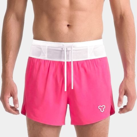 [SM 201] Quần Short Thể Thao Chạy Bộ Nam Đa Năng MOTIVE MEN SHORT BELT - Màu Hồng Neon