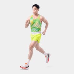 [SM 201] Quần Short Thể Thao Chạy Bộ Nam Đa Năng MOTIVE MEN SHORT BELT - Màu Xanh Neon (Chưa Bao Gồm Lót Trong)