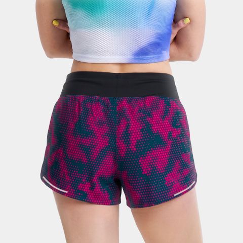 [SM 201] Quần Short Nữ Đa Năng - Hồng Họa Tiết