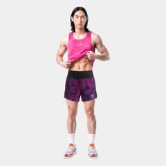[SM 201] Quần thể thao Short Nam Đa Năng - Hồng Họa Tiết