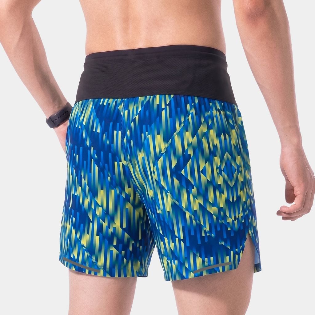 [SM 201] Quần thể thao Short Nam Đa Năng - Vàng Họa Tiết