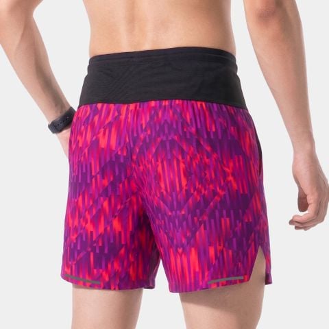 [SM 201] Quần Short Nam Đa Năng - Tím Họa Tiết