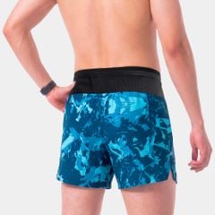 [SM 201] Quần Short Nam Đa Năng - Màu Xanh Dương Họa Tiết