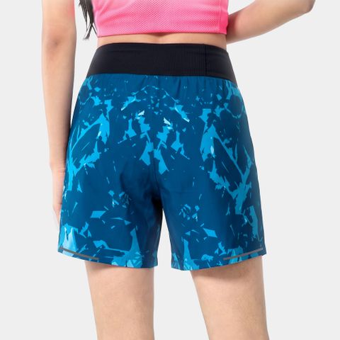 [SM 201] Quần Short Nữ Đa Năng - Xanh Dương Họa Tiết