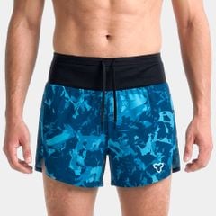 [SM 201] Quần Short Nam Đa Năng - Màu Xanh Dương Họa Tiết