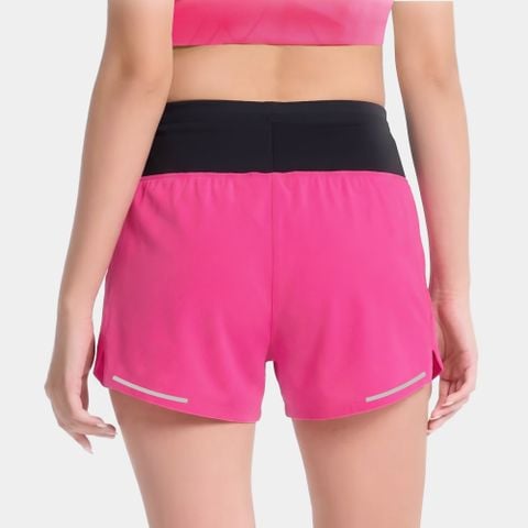 [SM 201] Quần Short Thể Thao Chạy Bộ Nữ Đa Năng MOTIVE WOMEN SHORT BELT - Màu Hồng Neon