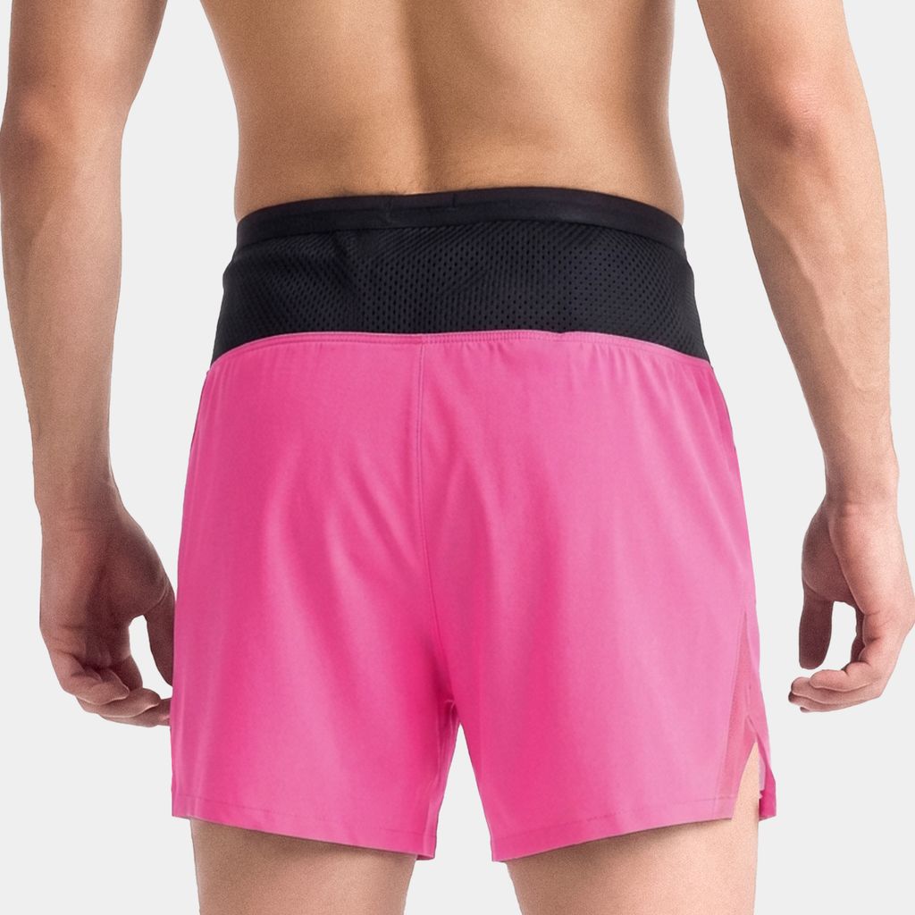 [SM 201] Quần Short Nam Đa Năng - Hồng Neon Belt Đen