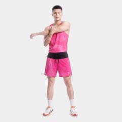[SM 201] Quần Short Nam Đa Năng - Hồng Neon Belt Đen