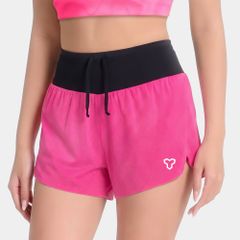 [SM 201] Quần Short Thể Thao Chạy Bộ Nữ Đa Năng MOTIVE WOMEN SHORT BELT - Màu Hồng Neon