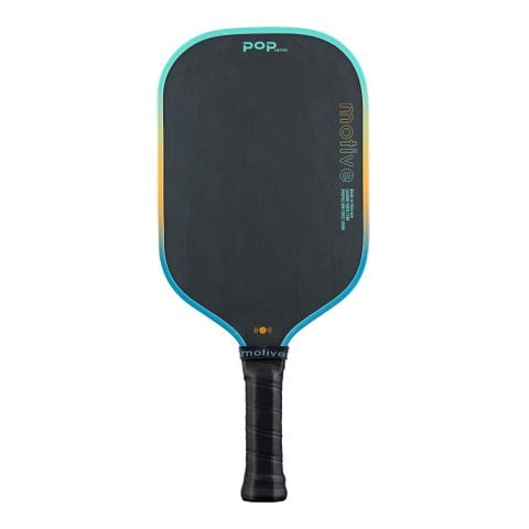 Vợt Pickleball MOTIVE POP SERIES Carbon 16mm – Lõi tổ ong PP, mặt Carbon T700, 230g - Màu Xanh/Cam