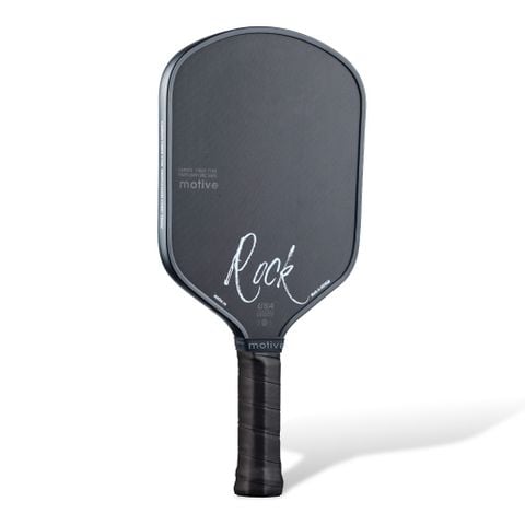 Vợt Pickleball MOTIVE ROCK PRO GEN 5 – Carbon Ép Nhiệt, Lõi Hybrid 16mm, 230g – Màu Đen