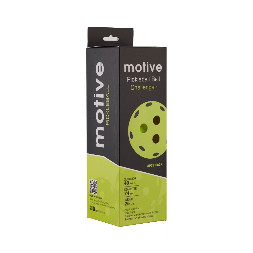 Bóng Pickleball MOTIVE NO.1 - Hộp 3 quả