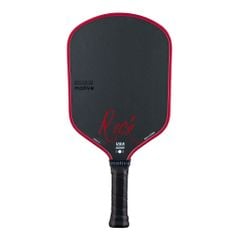 Vợt Pickleball MOTIVE ROCK PRO GEN 5– Carbon Ép Nhiệt, Lõi Hybrid 16mm, 230g – Màu Đỏ