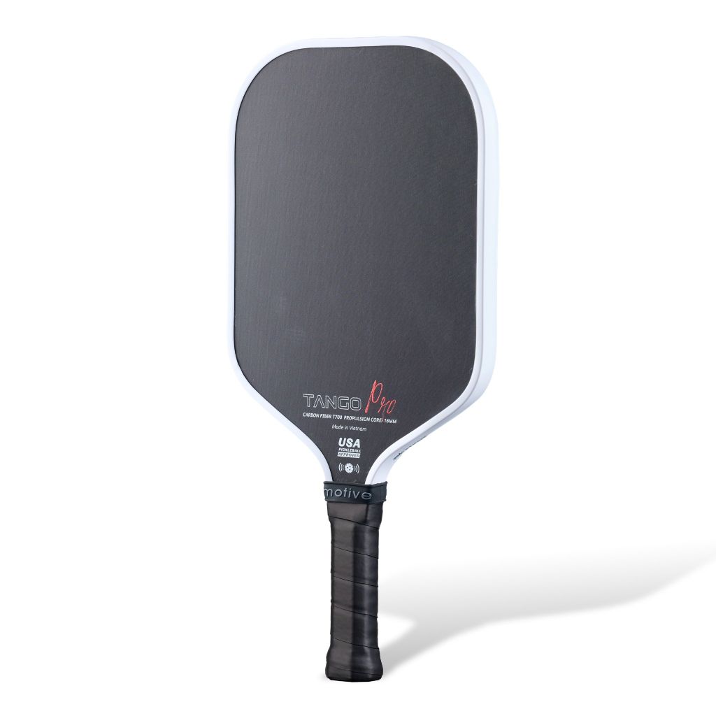 Vợt Pickleball MOTIVE TANGO GEN4.5 SERIES (Full Carbon T700 + PP Honeycomb Gen4.5 Core) - Màu Trắng