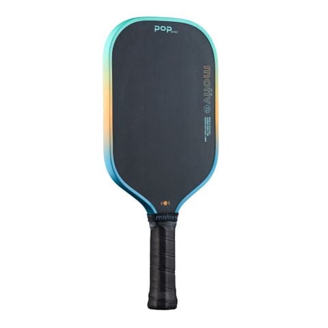 Vợt Pickleball MOTIVE POP SERIES Carbon 16mm – Lõi tổ ong PP, mặt Carbon T700, 230g - Màu Xanh/Cam