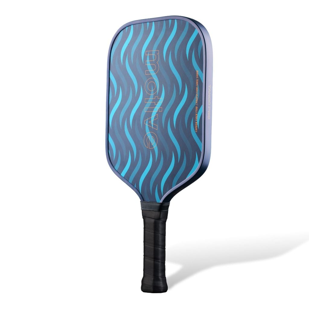 Vợt Sợi Thủy Tinh Pickleball màu Xanh/Cam Motive