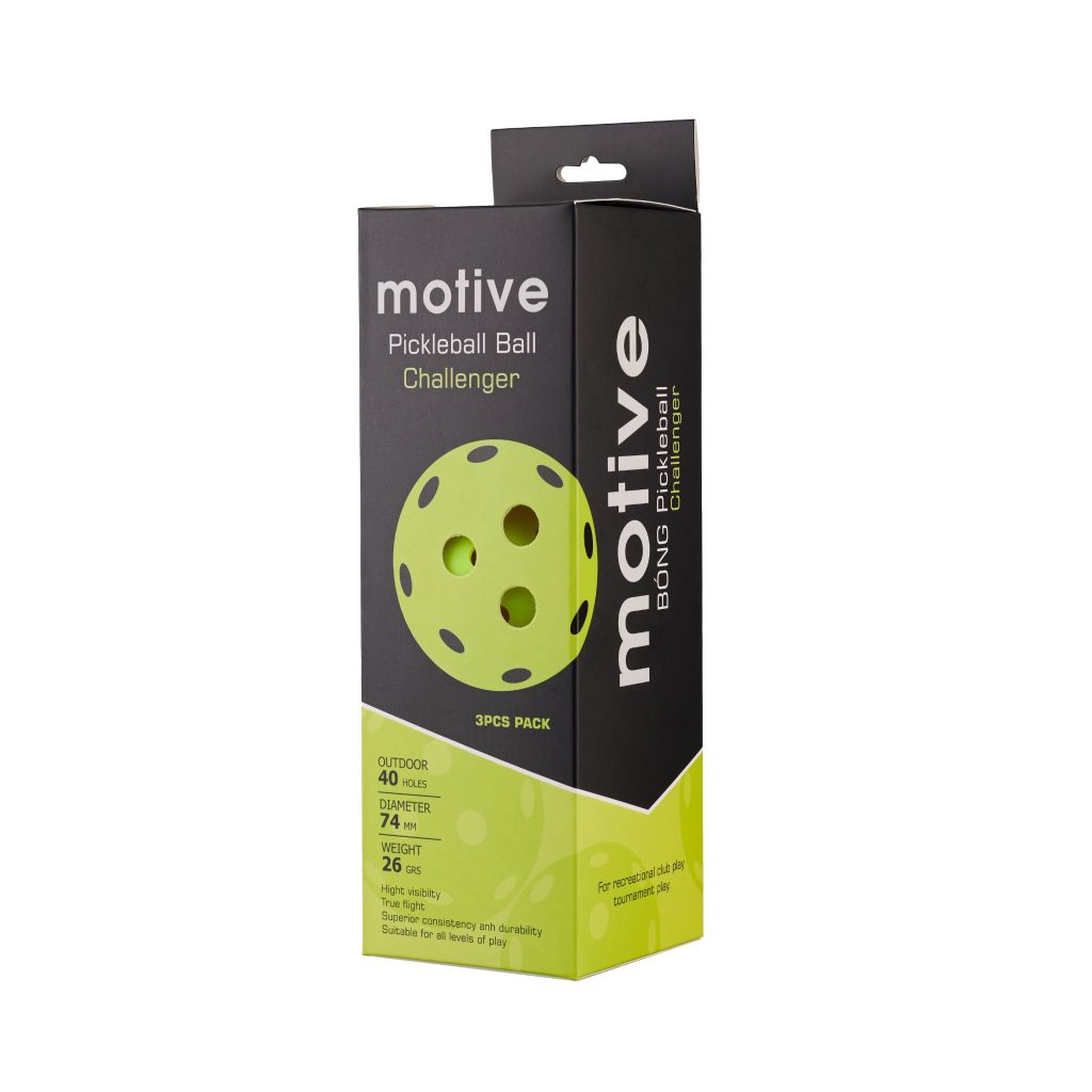 Bóng Pickleball MOTIVE NO.1 - Hộp 3 quả