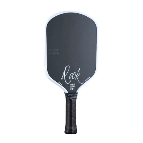 Vợt Pickleball MOTIVE ROCK PRO GEN 5  – Carbon Ép Nhiệt, Lõi Hybrid 16mm, 230g – Màu Trắng