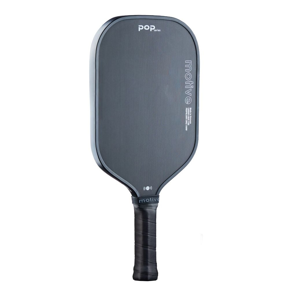 Vợt Pickleball MOTIVE POP SERIES Carbon 16mm – Lõi tổ ong PP, mặt Carbon T700, 230g - Màu Đen