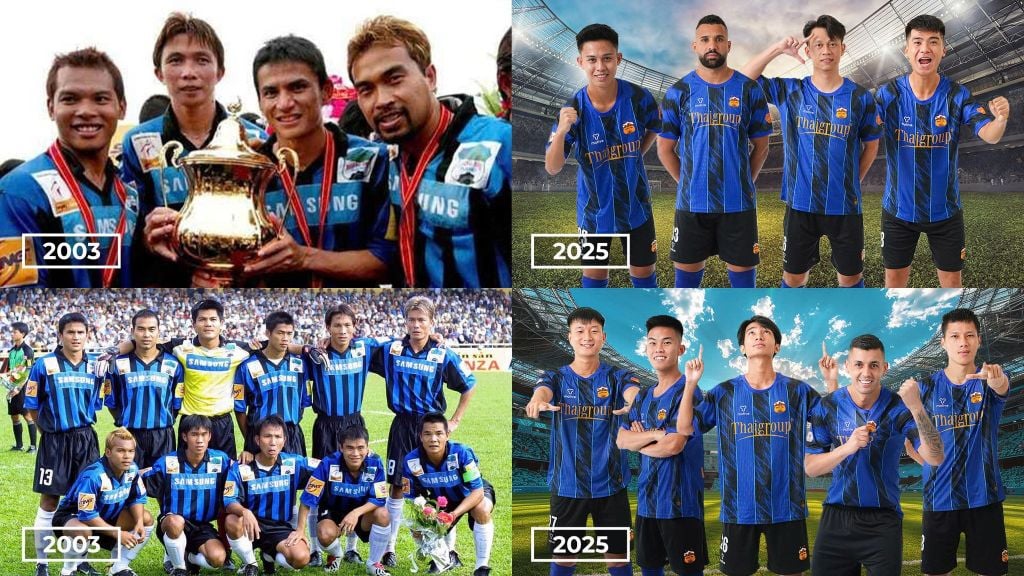 [HAGL X MOTIVE]  Áo thi đấu sân khách màu xanh đen CLB BÓNG ĐÁ HAGL