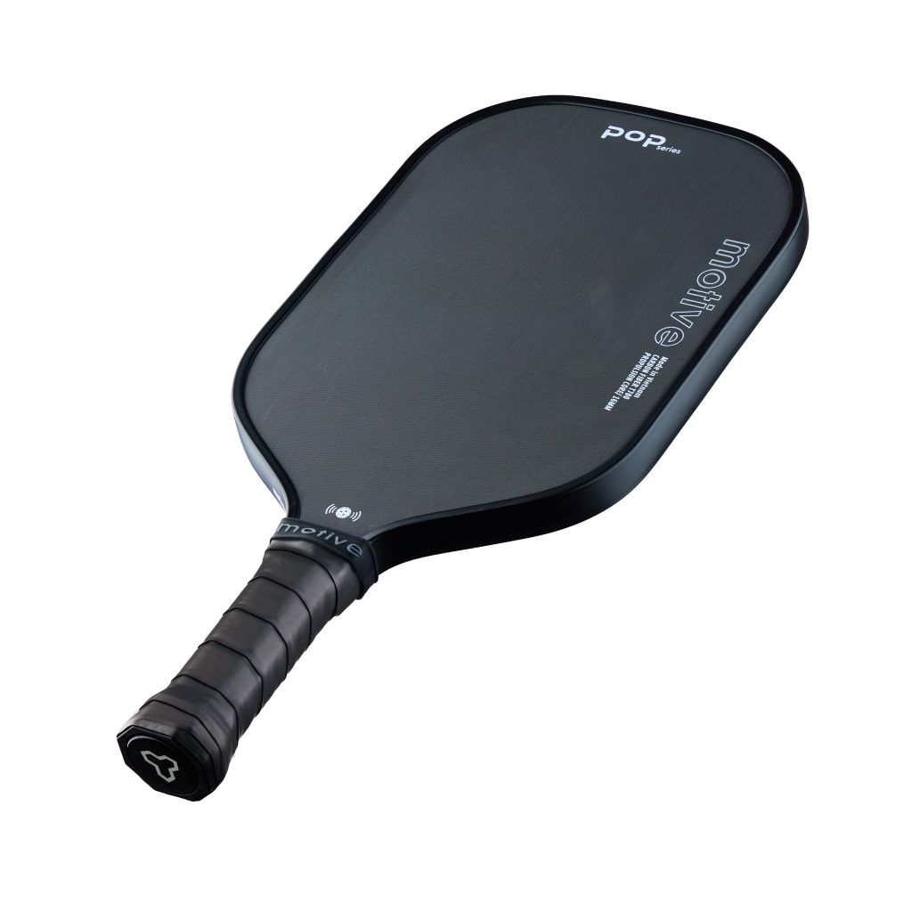 Vợt Pickleball MOTIVE POP SERIES Carbon 16mm – Lõi tổ ong PP, mặt Carbon T700, 230g - Màu Đen